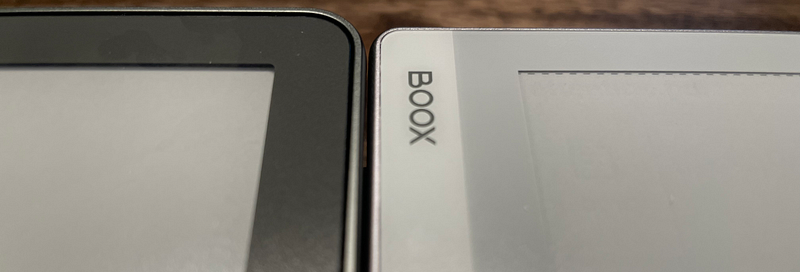 Kindle Scribe (left) vs Go 10.3 (right)