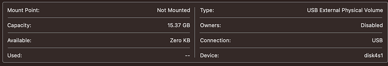 Note Device path at the bottom-right corner